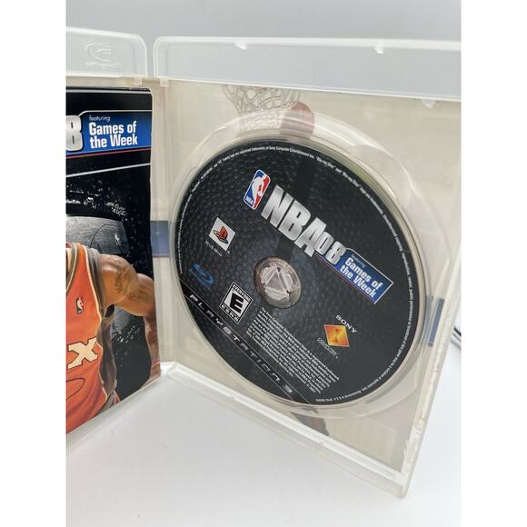 NBA 08 Featuring Games of the Week (Sony PlayStation 3, 2007) PS3 complete CIB - Picture 4 of 7